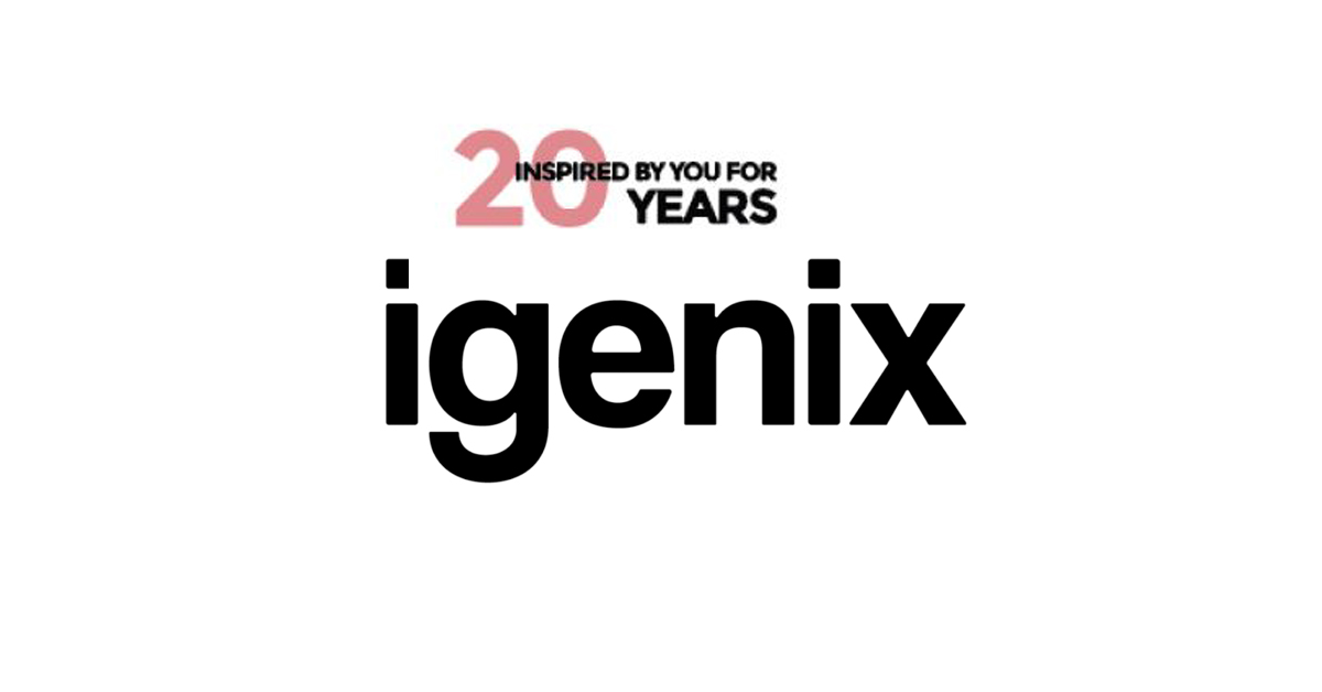 Igenix celebrates 20 year anniversary
