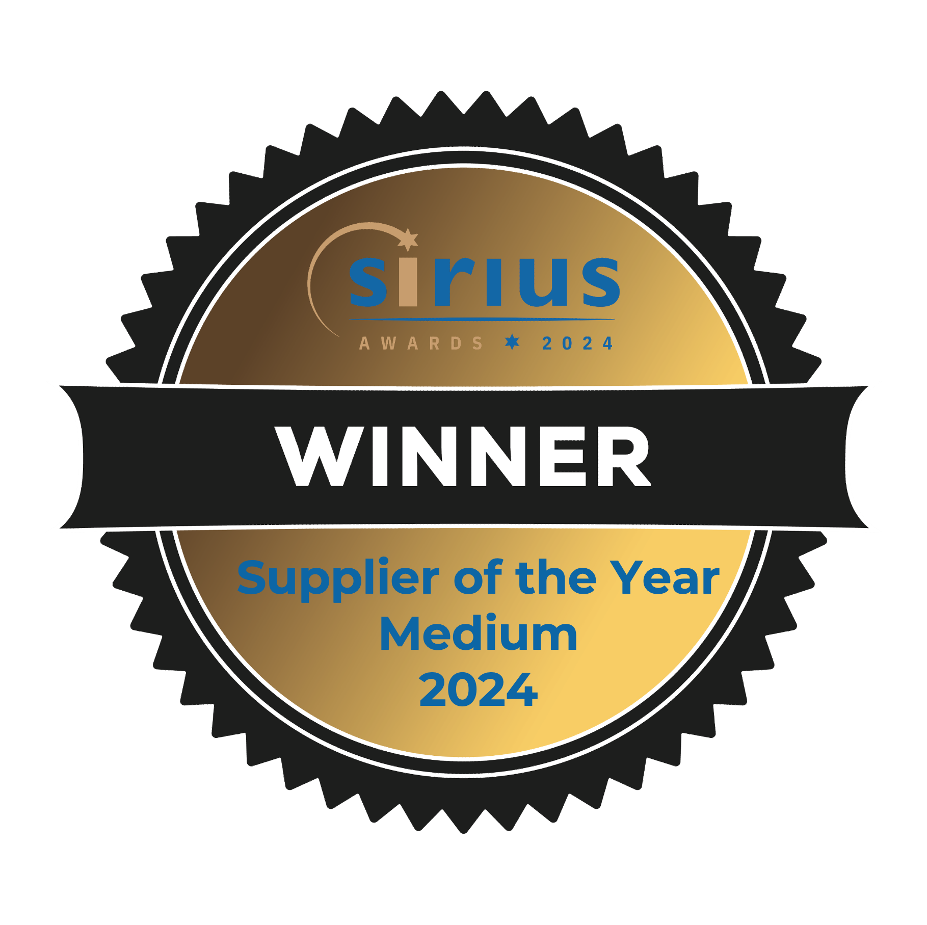 Sirius Distributor of the Year Logo